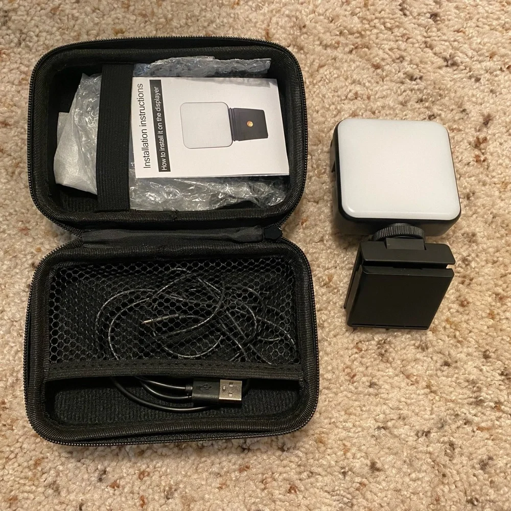 Clip-on Adjustable LED Light Portable Laptop Video